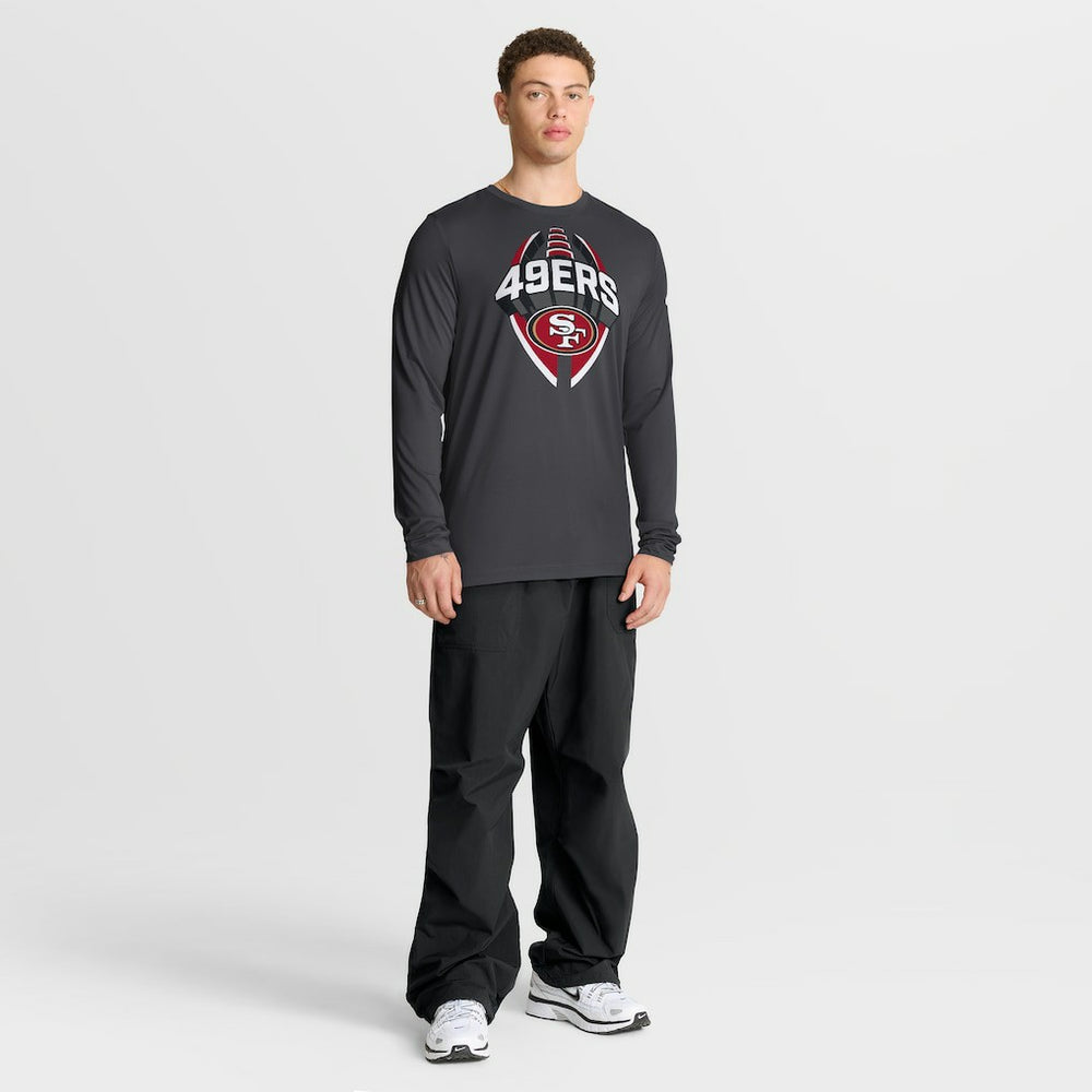 San Francisco 49ers Primetime Legend Icon Performance Long Sleeve T-Shirt | NFL New