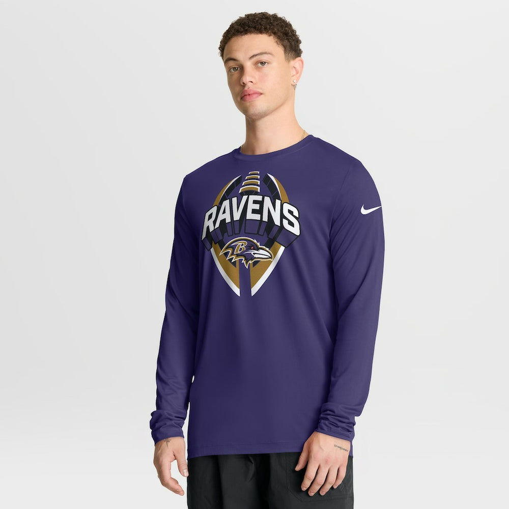 Baltimore Ravens Primetime Legend Icon Performance Long Sleeve T-Shirt | NFL On sale