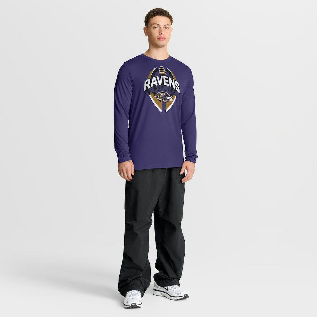 Baltimore Ravens Primetime Legend Icon Performance Long Sleeve T-Shirt | NFL On sale