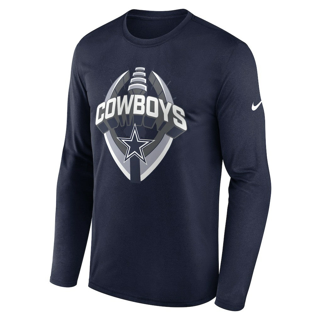 Dallas Cowboys Primetime Legend Icon Performance Long Sleeve T-Shirt | NFL On sale