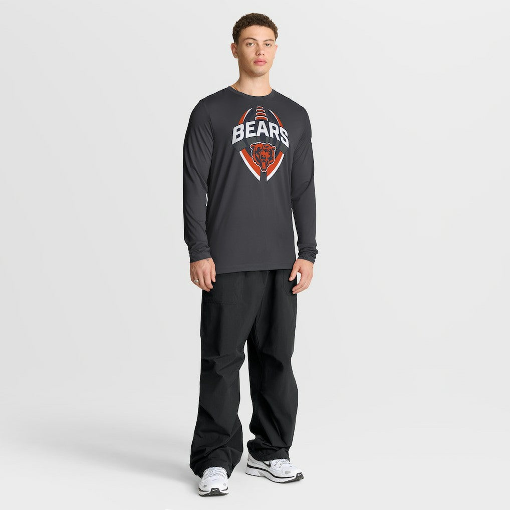 Chicago Bears Primetime Legend Icon Performance Long Sleeve T-Shirt | NFL Sale