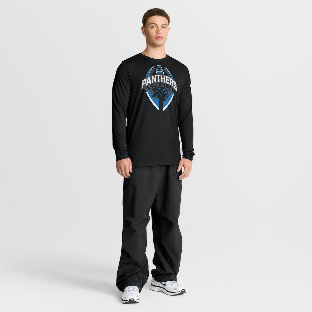 Carolina Panthers Primetime Legend Icon Performance Long Sleeve T-Shirt | NFL Sale