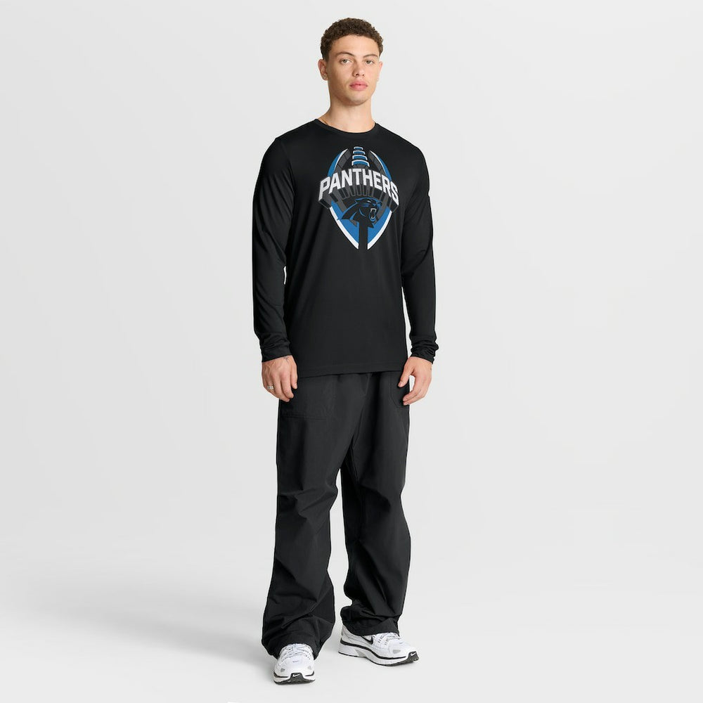 Carolina Panthers Primetime Legend Icon Performance Long Sleeve T-Shirt | NFL Sale