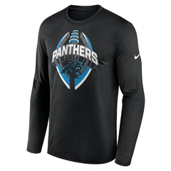 Carolina Panthers Primetime Legend Icon Performance Long Sleeve T-Shirt | NFL Sale
