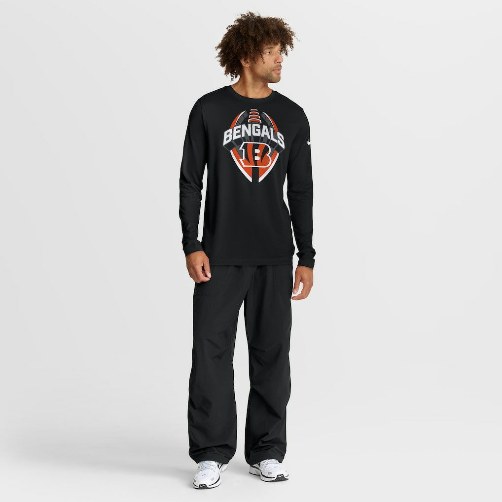 Cincinnati Bengals Primetime Legend Icon Performance Long Sleeve T-Shirt | NFL New