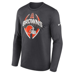 Cleveland Browns Primetime Legend Icon Performance Long Sleeve T-Shirt | NFL New
