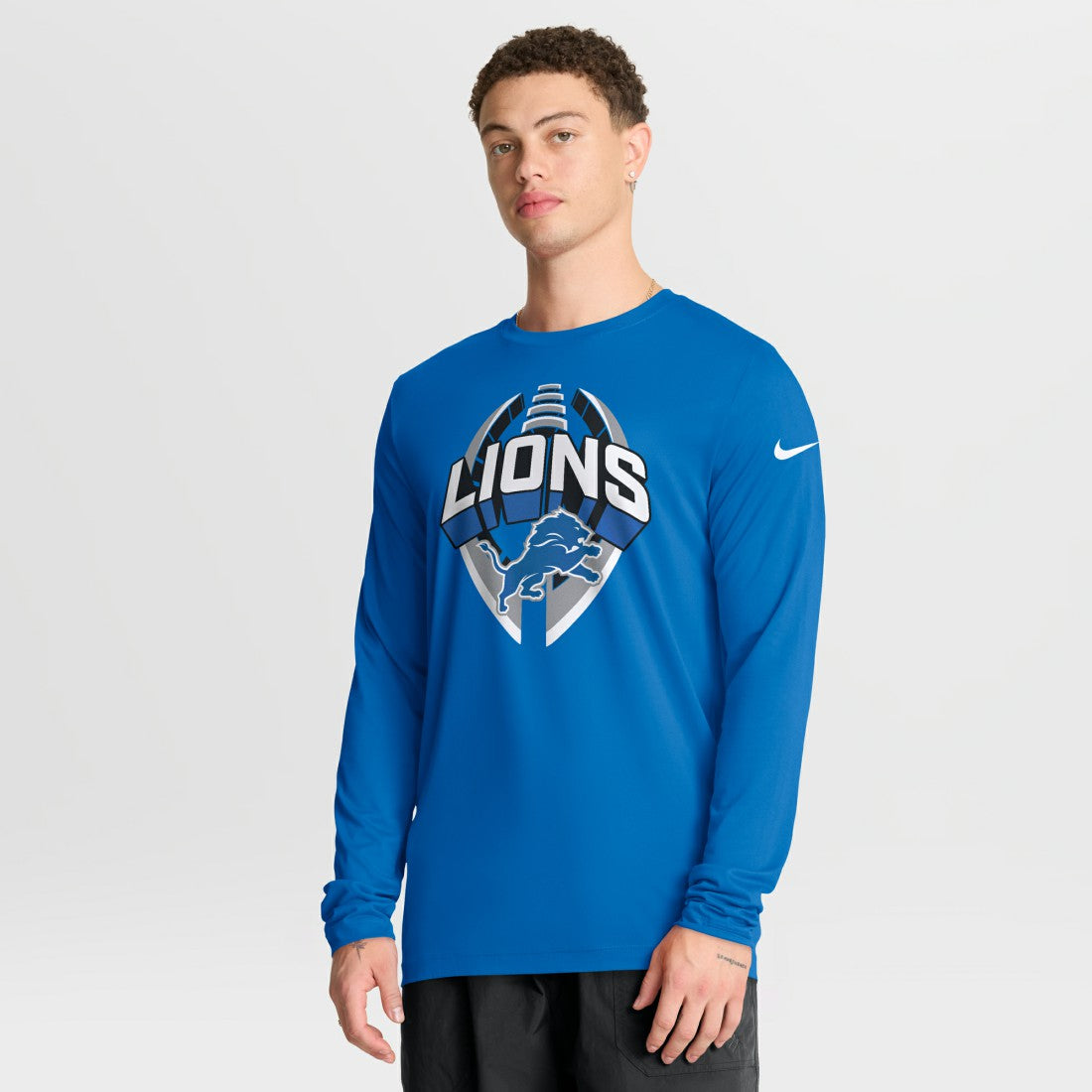 Detroit Lions Primetime Legend Icon Performance Long Sleeve T-Shirt | NFL Discount