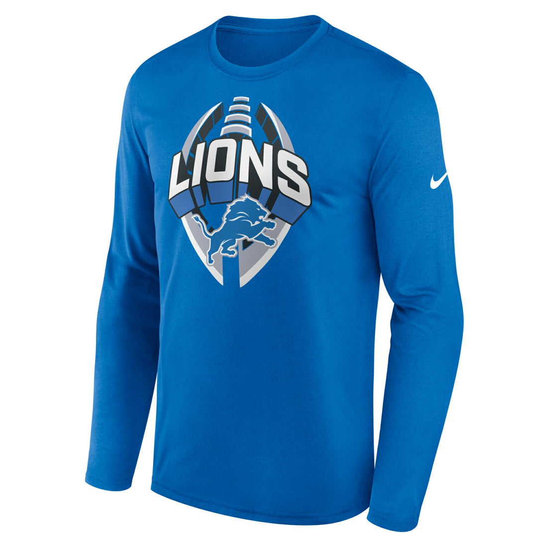 Detroit Lions Primetime Legend Icon Performance Long Sleeve T-Shirt | NFL Discount