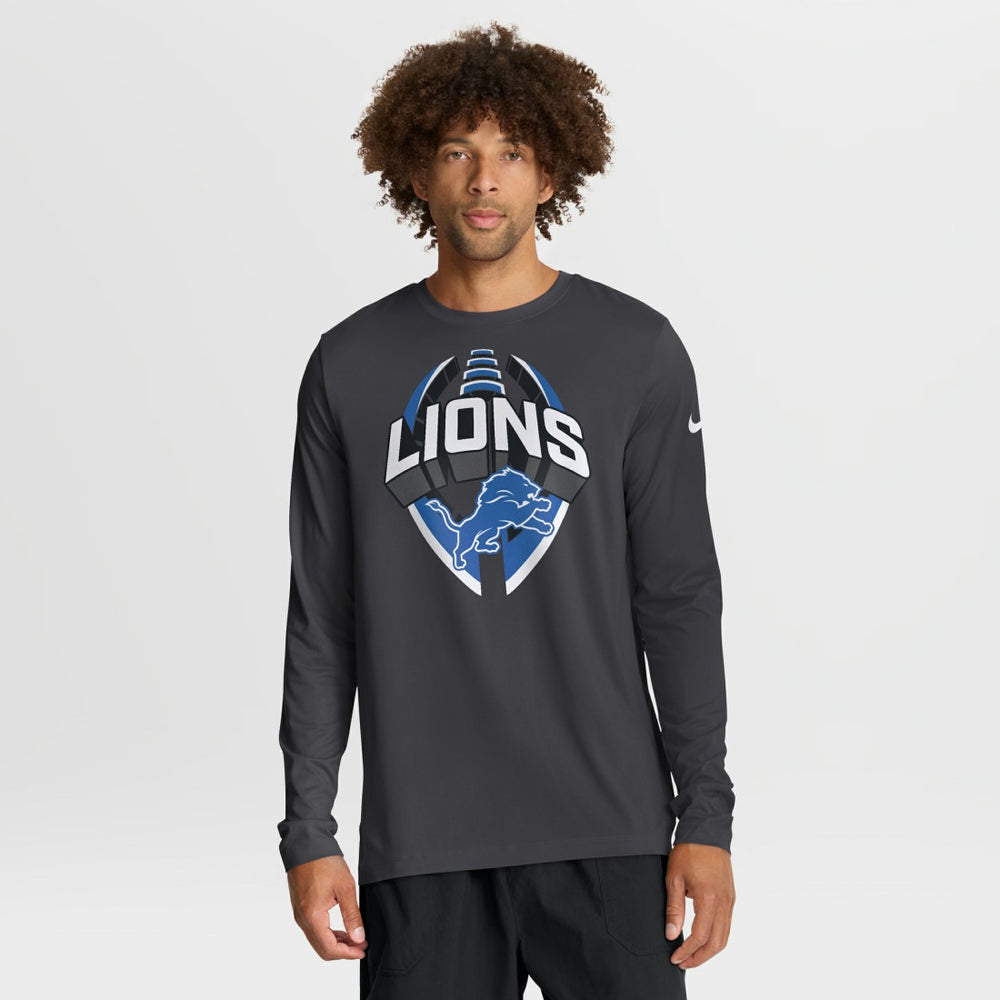 Detroit Lions Primetime Legend Icon Performance Long Sleeve T-Shirt | NFL US