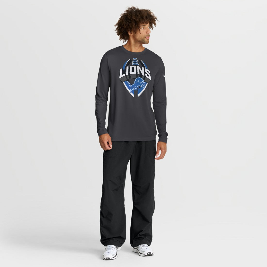 Detroit Lions Primetime Legend Icon Performance Long Sleeve T-Shirt | NFL US