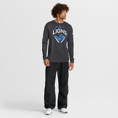 Detroit Lions Primetime Legend Icon Performance Long Sleeve T-Shirt | NFL US