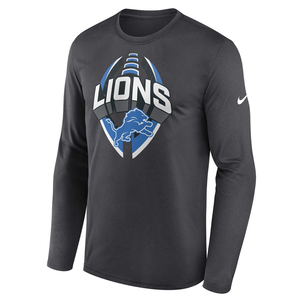Detroit Lions Primetime Legend Icon Performance Long Sleeve T-Shirt | NFL US