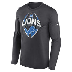 Detroit Lions Primetime Legend Icon Performance Long Sleeve T-Shirt | NFL US