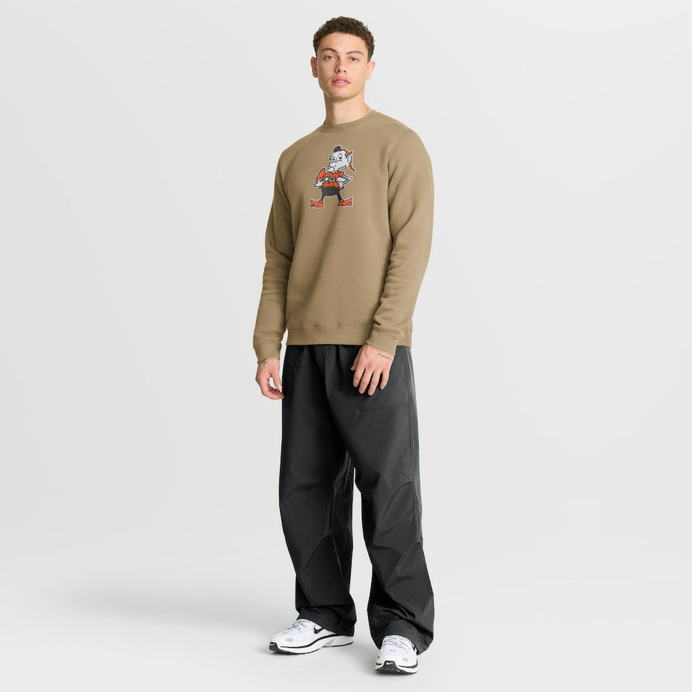 Cleveland Browns Swing Pass Rewind Club Pullover Sweatshirt | NFL Online