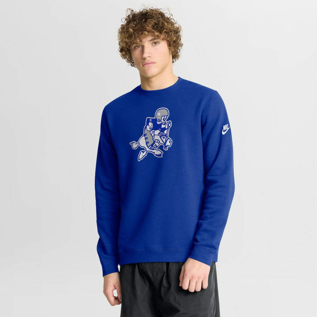 Dallas Cowboys Swing Pass Rewind Club Pullover Sweatshirt | NFL Discount