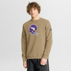 Minnesota Vikings Swing Pass Rewind Club Pullover Sweatshirt | NFL Sale