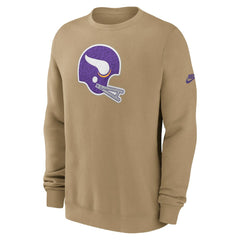 Minnesota Vikings Swing Pass Rewind Club Pullover Sweatshirt | NFL Sale