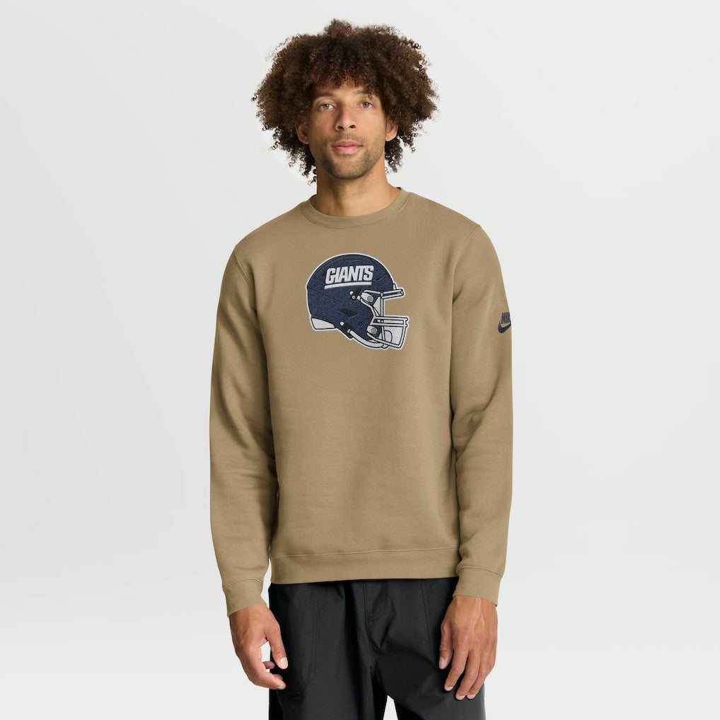 New York Giants Swing Pass Rewind Club Pullover Sweatshirt | NFL US