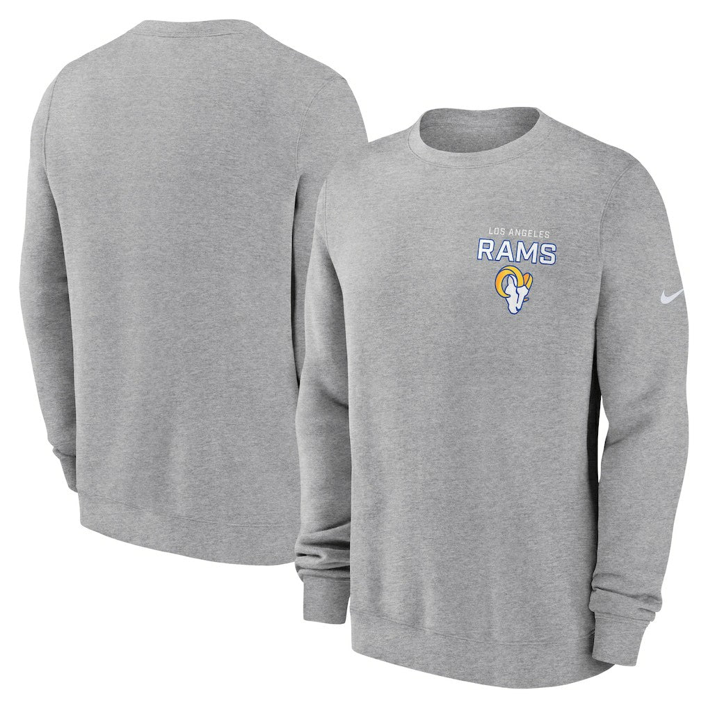 Los Angeles Rams Primetime Club Fleece Pullover Sweatshirt | NFL Outlet