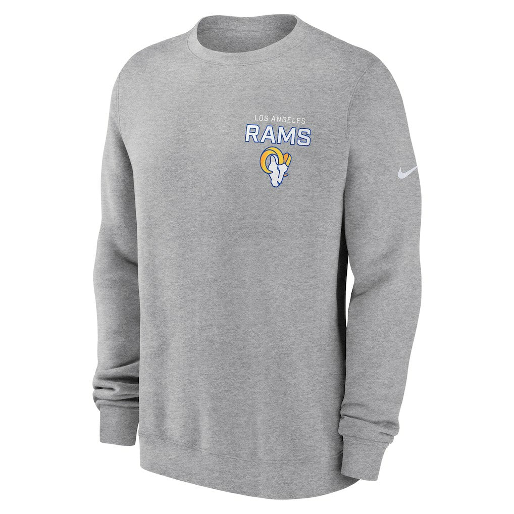 Los Angeles Rams Primetime Club Fleece Pullover Sweatshirt | NFL Outlet
