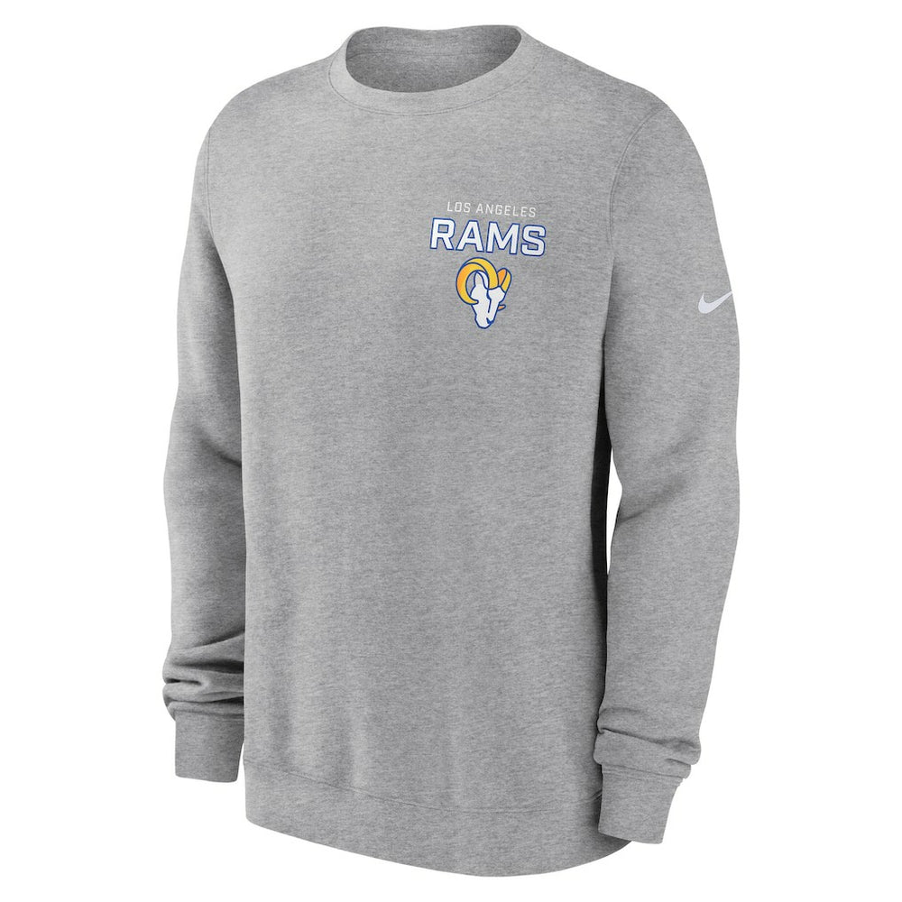 Los Angeles Rams Primetime Club Fleece Pullover Sweatshirt | NFL Outlet