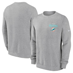 Miami Dolphins Primetime Club Fleece Pullover Sweatshirt | NFL Outlet