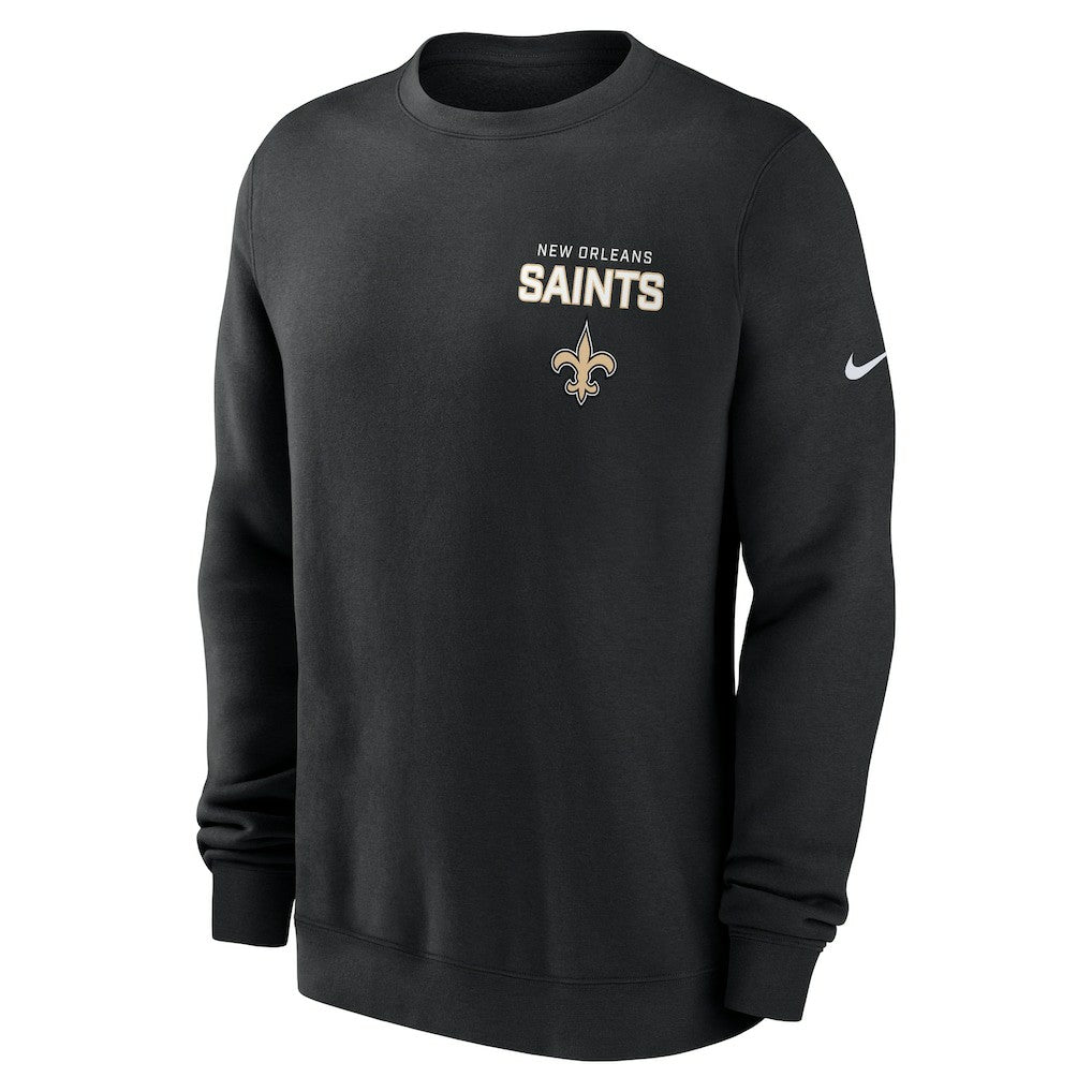 New Orleans Saints Primetime Club Fleece Pullover Sweatshirt | NFL Near me