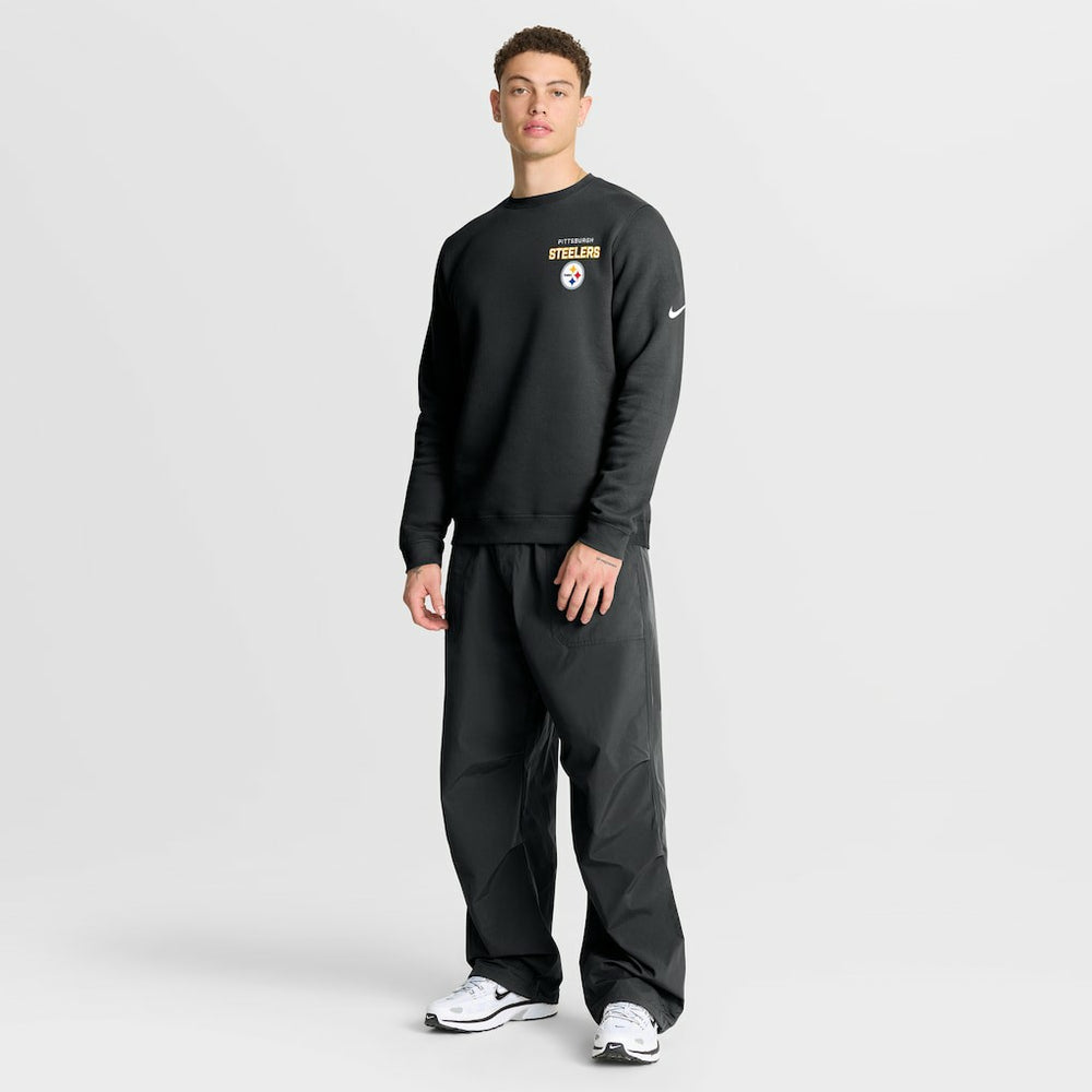 Pittsburgh Steelers Primetime Club Fleece Pullover Sweatshirt | NFL Discount