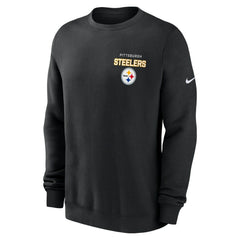 Pittsburgh Steelers Primetime Club Fleece Pullover Sweatshirt | NFL Discount