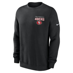 San Francisco 49ers Primetime Club Fleece Pullover Sweatshirt | NFL Outlet