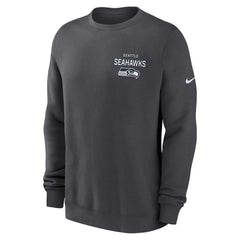 Seattle Seahawks Primetime Club Fleece Pullover Sweatshirt | NFL Outlet