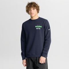 Seattle Seahawks Primetime Club Fleece Pullover Sweatshirt | NFL Online