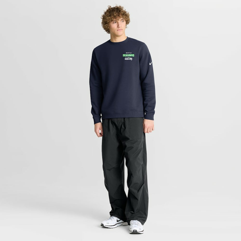 Seattle Seahawks Primetime Club Fleece Pullover Sweatshirt | NFL Online