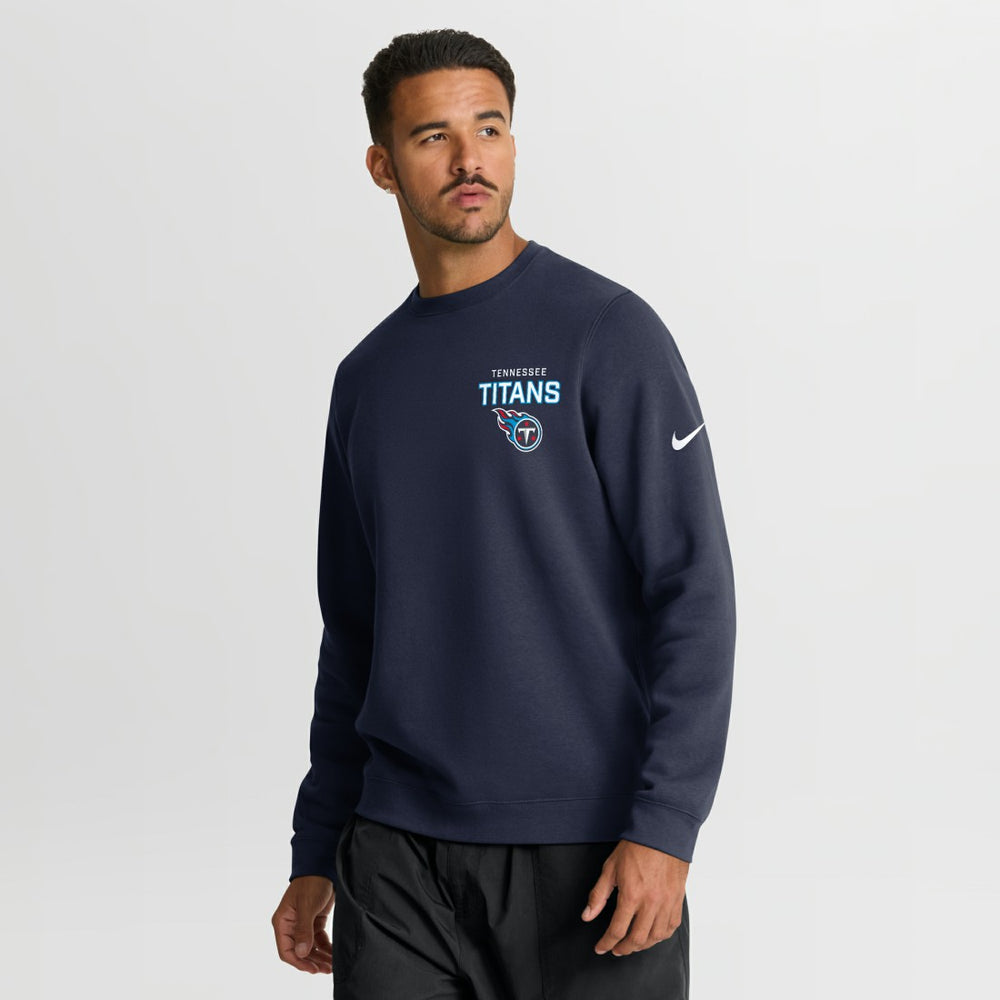 Tennessee Titans Primetime Club Fleece Pullover Sweatshirt | NFL Sale