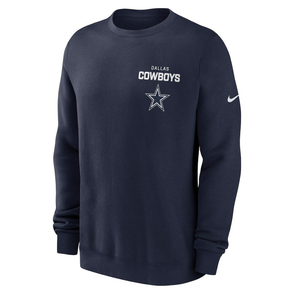 Dallas Cowboys Primetime Club Fleece Pullover Sweatshirt | NFL US