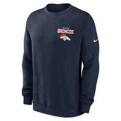 Denver Broncos Primetime Club Fleece Pullover Sweatshirt | NFL Online