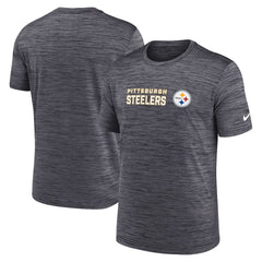Pittsburgh Steelers Big & Tall Primetime Reverse Play Velocity Performance T-Shirt | NFL On sale