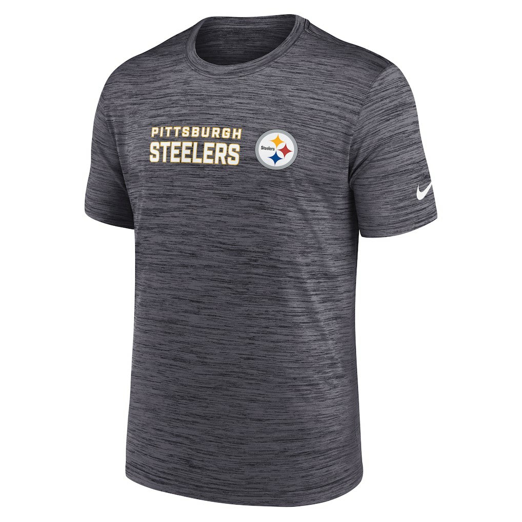 Pittsburgh Steelers Big & Tall Primetime Reverse Play Velocity Performance T-Shirt | NFL On sale