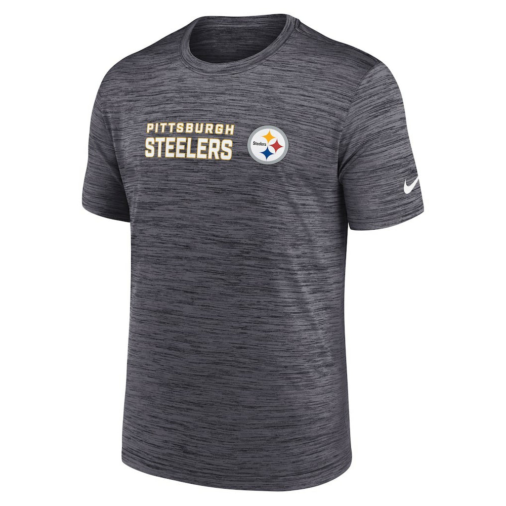 Pittsburgh Steelers Big & Tall Primetime Reverse Play Velocity Performance T-Shirt | NFL On sale