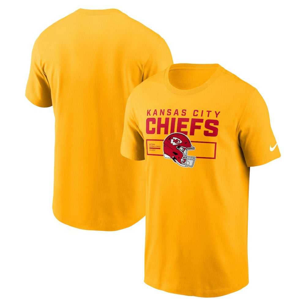 Kansas City Chiefs Primetime Helmet Essential T-Shirt | NFL New