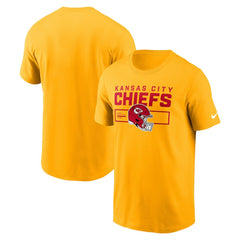 Kansas City Chiefs Primetime Helmet Essential T-Shirt | NFL New