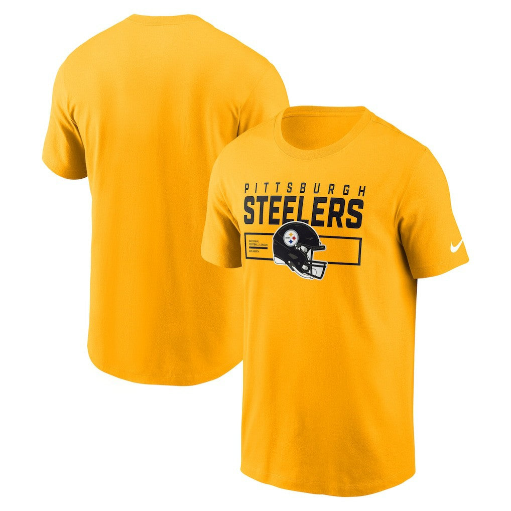 Pittsburgh Steelers Primetime Helmet Essential T-Shirt | NFL New