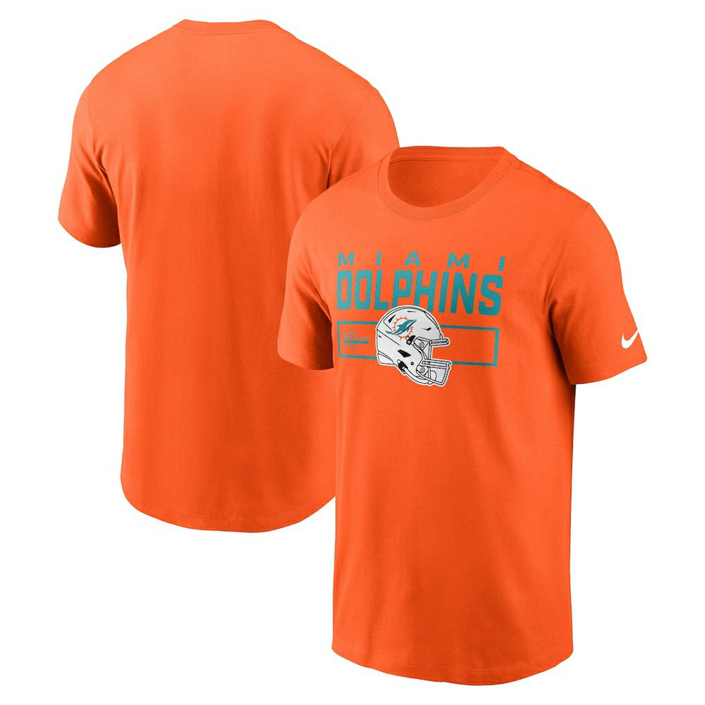 Miami Dolphins Primetime Helmet Essential T-Shirt | NFL Hot