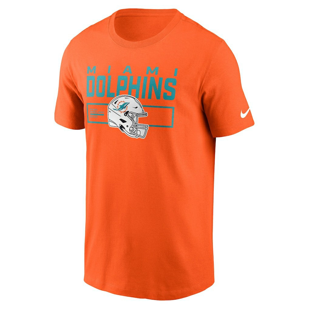 Miami Dolphins Primetime Helmet Essential T-Shirt | NFL Hot