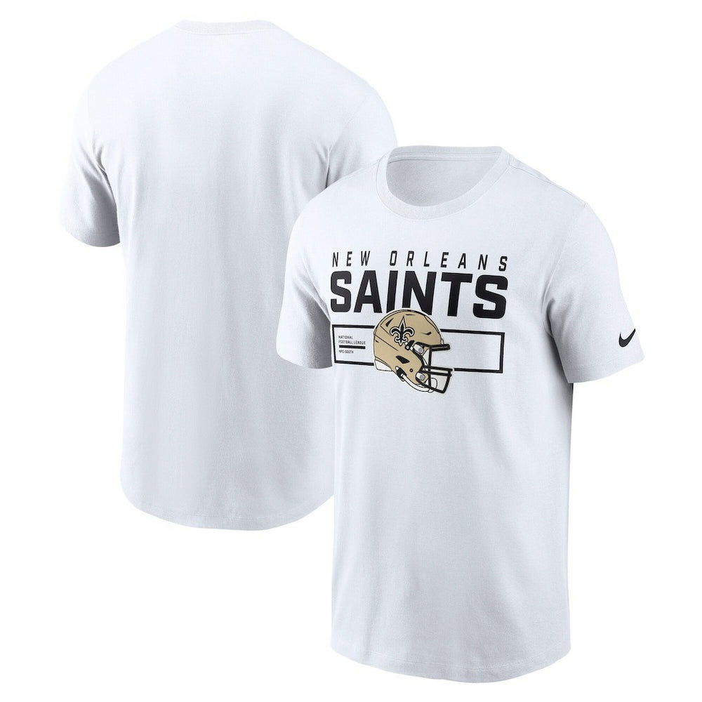New Orleans Saints Primetime Helmet Essential T-Shirt | NFL Outlet