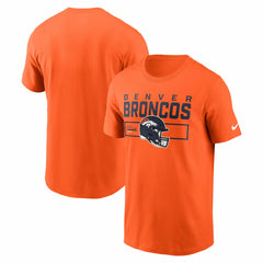 Denver Broncos Primetime Helmet Essential T-Shirt | NFL Near me