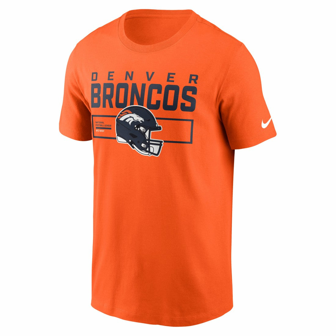 Denver Broncos Primetime Helmet Essential T-Shirt | NFL Near me