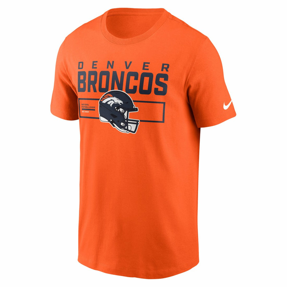 Denver Broncos Primetime Helmet Essential T-Shirt | NFL Near me