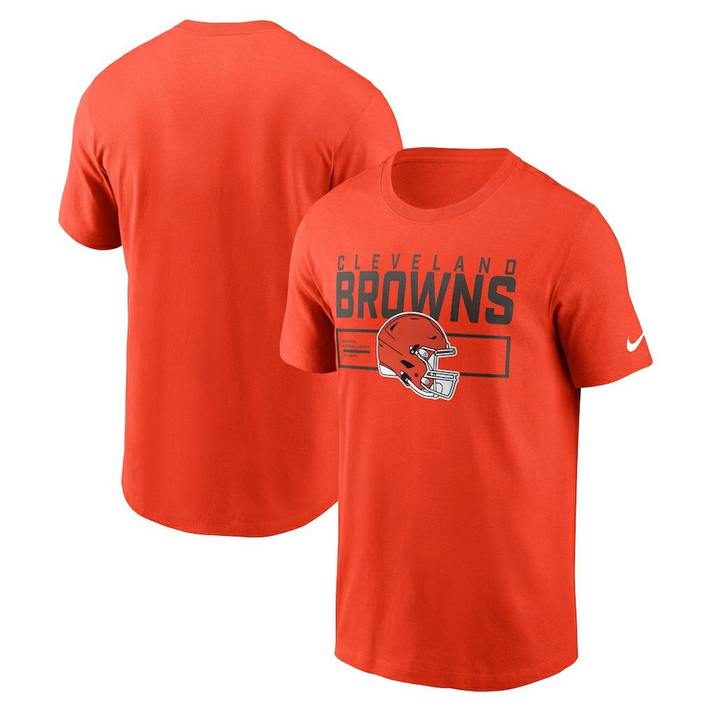 Cleveland Browns Primetime Helmet Essential T-Shirt | NFL Discount