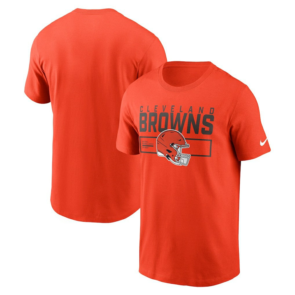 Cleveland Browns Primetime Helmet Essential T-Shirt | NFL Discount